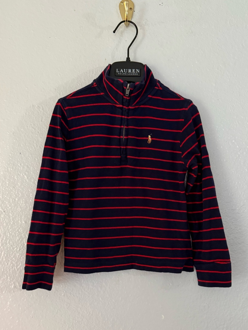 Polo Ralph Lauren Toddler Boy Quarter Zip Pullover Size: 4